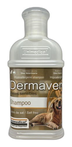 Shampoo Hipoalergenico Dermaven Perros Gatos 200 Ml