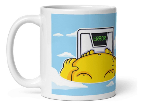 Taza Dia Del Padre Aqui Toma Un Papa Gordito Los Simpsons