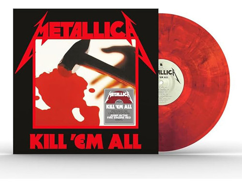Metallica Kill 'em All Vinyl Lp [red]