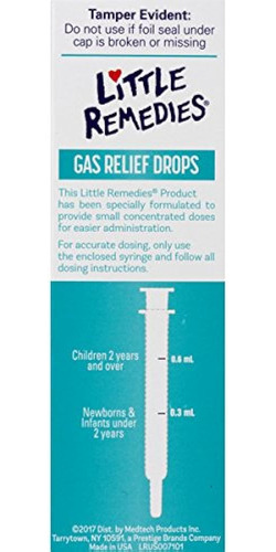 Gotas Para Aliviar Los Gases De Little Remedies | Sabor Natu