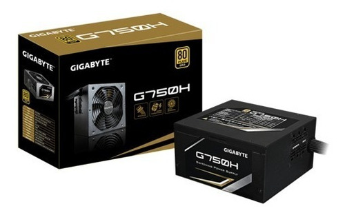 Fuente De Poder Gigabyte 750w 80plus Gold Modular Gp-g750h