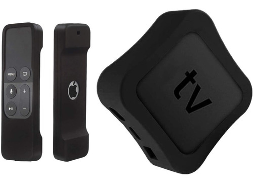 Fundas Control Para Apple Tv 4° G. + Funda Box Para Apple