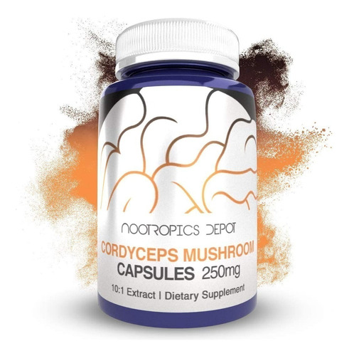 Extracto De Hongo Cordyceps 500mg 60caps, Nootropics Depot