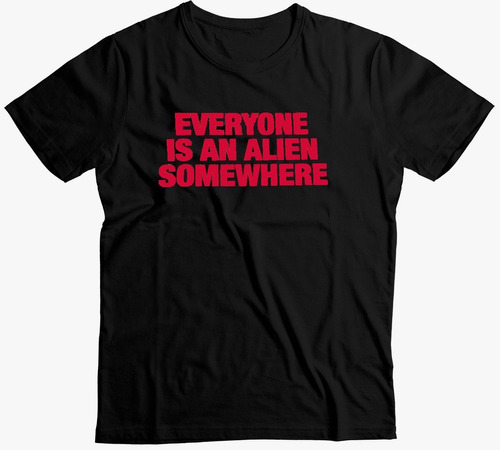 Remera Algodon Coldplay Everyone Is An Alien Somewhere