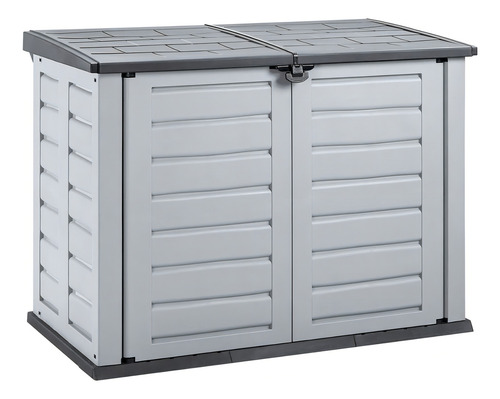 Armario Bodega Plástico Para Jardín 2 Puertas Y Tapa Rimax