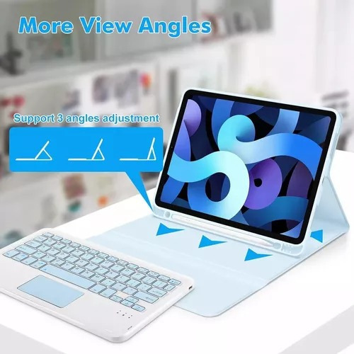 Para Bn Funda C/teclado Mouse Lápiz Para Galaxy Tab A8 10.5