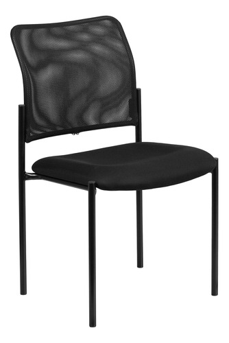 Flash Furniture Jana Comfort - Silla Auxiliar Apilable De Ac