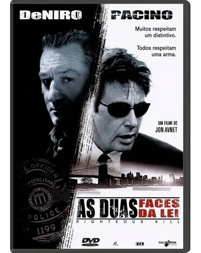 comprar Dvd As Duas Faces Da Lei - Robert De Niro, Al Pacino Lacrado