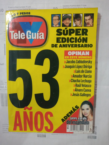 Edicion Especial Teleguia 53 Aniversario Lucero, Agosto 2004