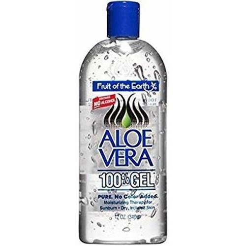 Fruta O / T Tierra Aloe Vera Gel 12 Oz (paquete De 2)