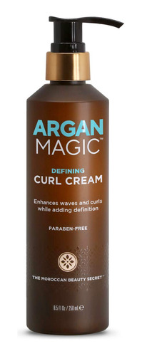 Argan Magic Defining Curl Cream - Mejora Las Ondas Y Los Riz