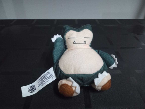 Vintage 1999 Nintendo Pokemon Plush Snorlax ~ Burger King ~