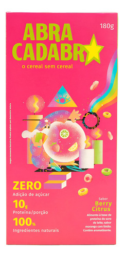 Cereal Matinal Proteico - Abracadabra - 180g - Berry Citrus