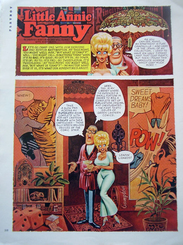 Annie Fanny 5 Comics Playboy Original Mas Extra Set 9