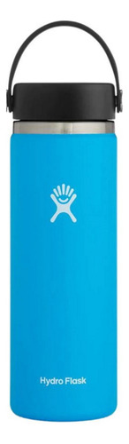 Botella Outdoor Hydro Flask Wide Mouth 591 Ml Azul W20bts415