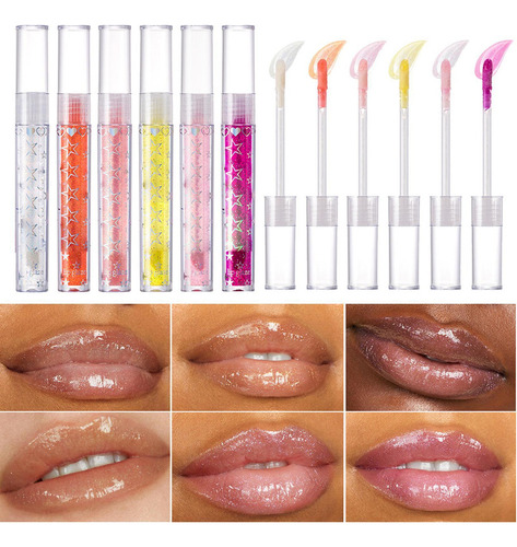 Brillo De Labios Aceite De Labios Brillante Lápiz Labial De