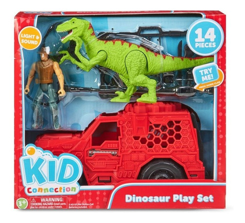 Kid Connection Juego De Dinosaurio Con Luces Y Sonidos 