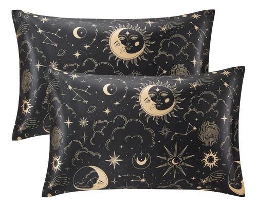 Exq Home Funda De Almohada De Satén Para Cabello Y Piel Quee