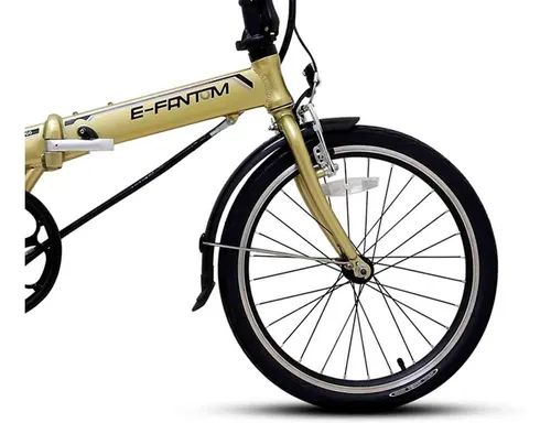 Bicicleta E-fantom Plegable Electrica Motor Aro 20