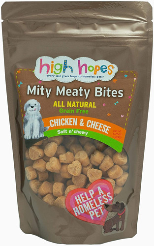 High Hopes  Mity Meaty Bites Pollo Y Queso Grain-free Perro