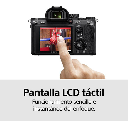 Camara Digital Mirrorless Sony Ilce-7m3 7miii A7 Iii Kit Lente 28-70 4k Full Hd Wifi/nfc Color Negro