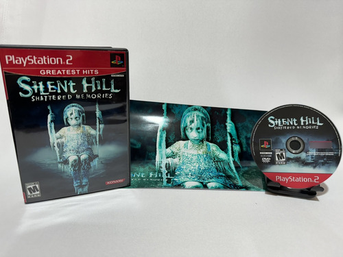 Coleção Silent Hill Com Pôster Para Ps2