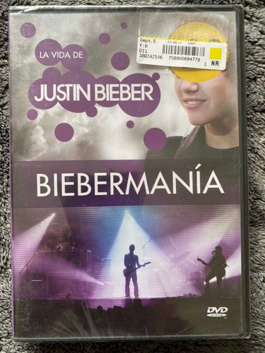 Biebermanía La Vida De Justin Bieber Dvd