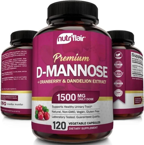 D-manosa Nutriflair Salud Tracto Urinario 120 Caps D-mannose