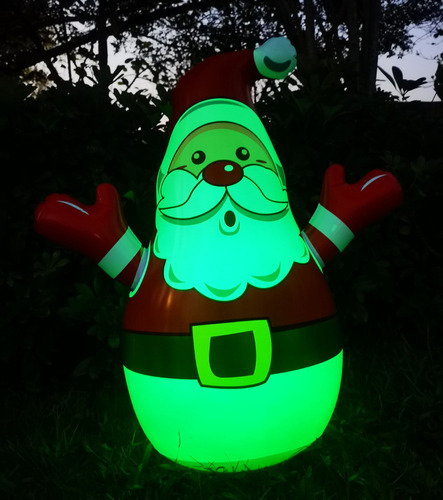 - Vaso Inflable Led De 80 Cm Con Brillo Teledirigido