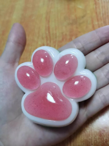 Juguetes Blandos Con Forma De Pata De Gato Grande De 5 Pulga