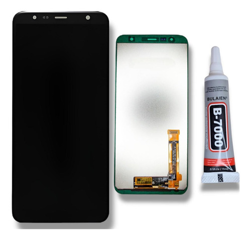 Tela Frontal Lcd Compativel Com J6 Plus J610 Sem Aro + Cola