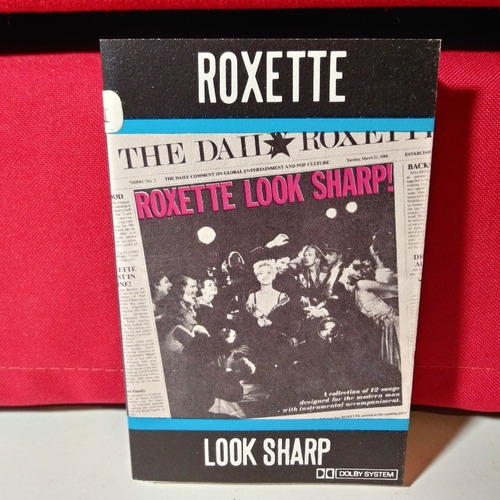 Roxette Look Sharp Casete Ed Uy 1989 Muy Bueno, Leer