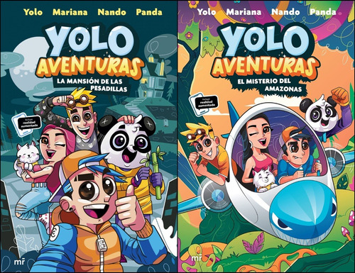 2 Libros Yolo Aventuras - Amazonas Pesadillas - Planeta