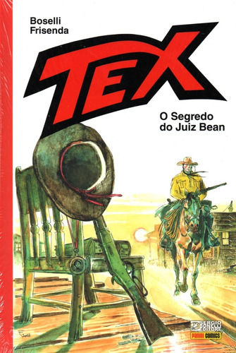 Tex O Segredo Do Juiz Bean - Em Português - Editora Panini - Formato 17 X 26 - Capa Dura - 2021 - Bonellihq A21