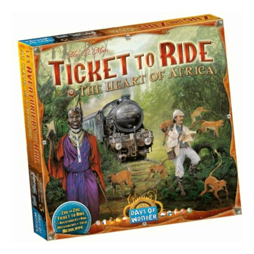 Ticket To Ride Map Collection Board Game: The Heart Of