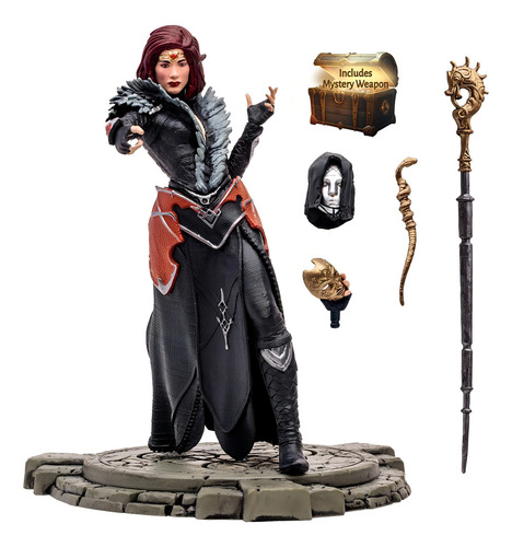 Mcfarlane Estatua: Diablo Iv - Hechicera Ice Blades Epic Esc