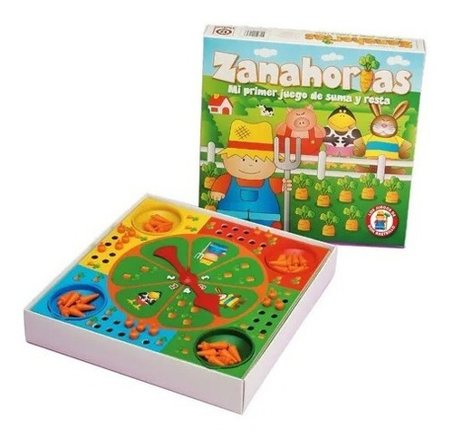 Imagen 4 de 7 de Zanahoria Juego De Suma Y Resta Ruibal Original