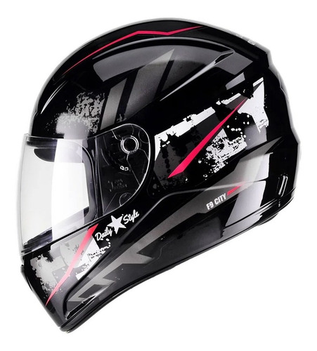 Capacete Fly F-9 City Integral Para Moto Várias Cores