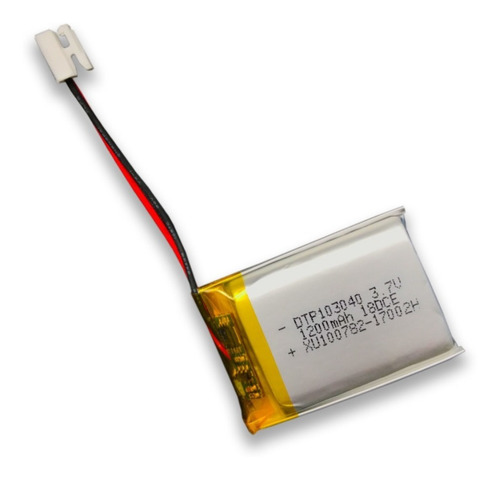 Imagen 3 de 5 de 5 Pieza Pila Lipo 1200ma 3.7v Alta Calidad Garantía