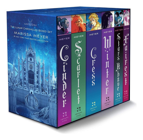 Libro: Las Crónicas Lunares En Caja: Cinder, Scarlet,