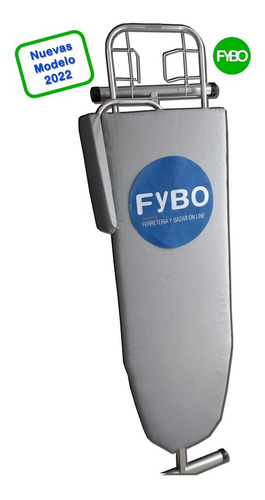 Imagen 4 de 6 de Tabla De Planchar Plegable Reforzada Fuerte Funda Metalizada