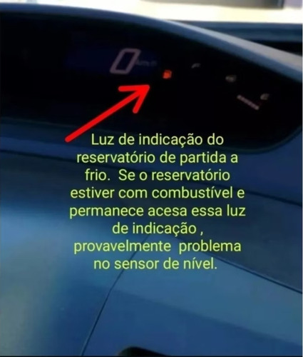 Sensor Reservatório Combustível Luz Partida Frio Civic Flex