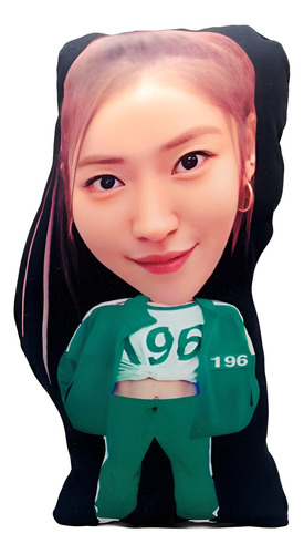 Cojin Mini Kang Mi-na Jugadora 196 El Juego Del Calamar
