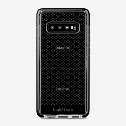 Case Tech21 Evo Check Galaxy S10 Plus - Black Smokey, De Usa