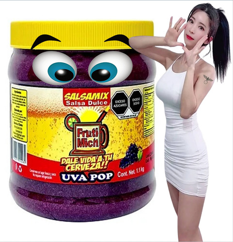 Salsa Frutimich Uva Pop Para Ricas Micheladas
