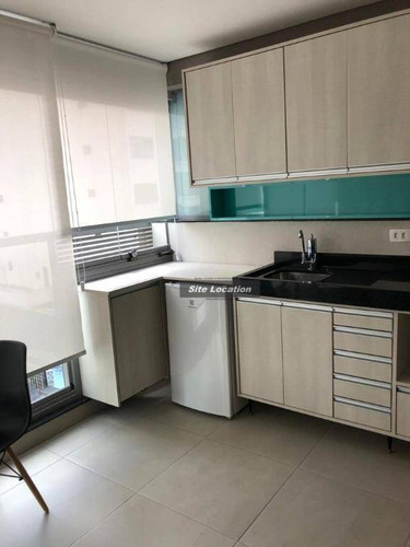 Imagem 3 de 24 de 100282 Apartamento Com 1 Dormitório, 30 M² - Venda Por R$ 500.000 Ou Aluguel Por R$ 2.226/mês - Brooklin - São Paulo/sp - Ap5009