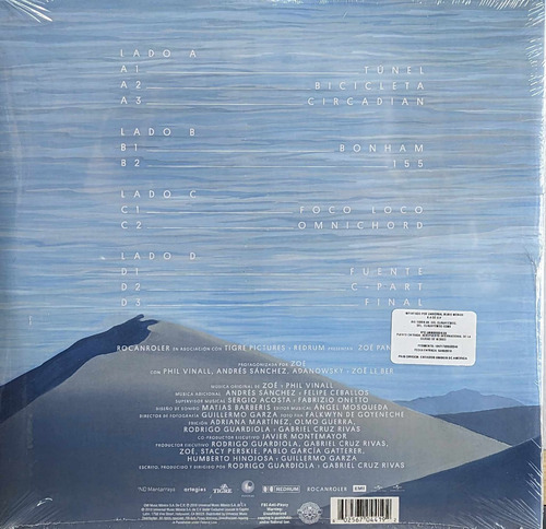 Zoe Panoramas / 2 Lp's Vinyl Transparente Nuevo Sellado