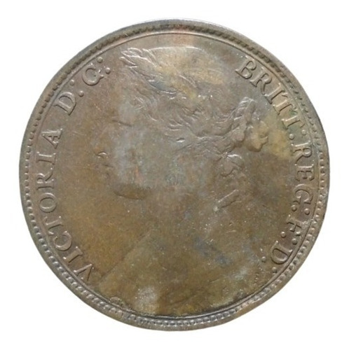 Reino Unido De Gran Bretaña 1 Penny 1879  Rt2#5