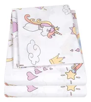Comprar Sabanas Estampadas Unicornios \u002Fcolchones Altos 