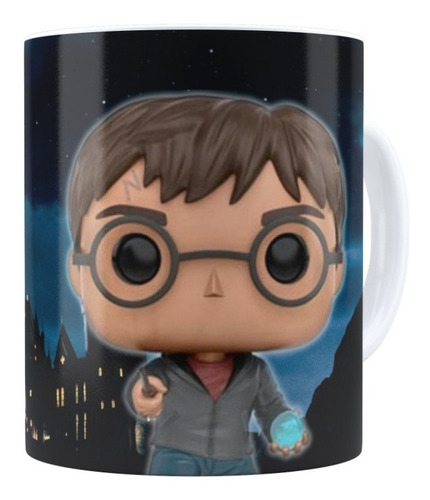 Mug Pocillo De Cerámica Harry Potter Personalizado De 11 On